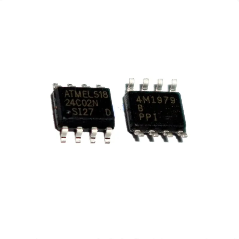 5PCS  AT24RF08CN  AT24RF08BN  AT24RF08A  AT24C02N-10SI-2.7  SOP8