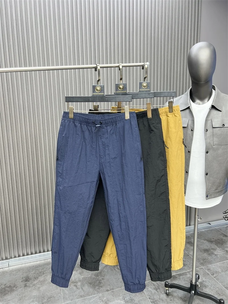 

Svip мужские удобные брюки с эластичной резинкой на талии осень Faion Spor свободный крой Cone ape повседневные брюки модели M