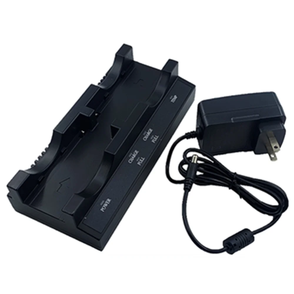 GNSS Dual Charger for South GPS S82 BT-L7408W Battery Double Charge Station Input 12VDC 1.25A Output 2*8.4VDC 400mA