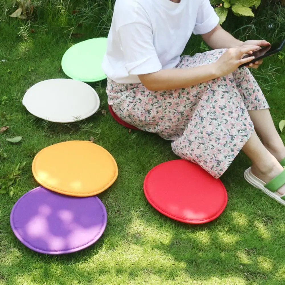 Round Chair Cushion Seat Cushion Sponge Cushion Patio Meditation Yoga Chair Sofa Tatami Mat Knee Support Home Bedroom Decor
