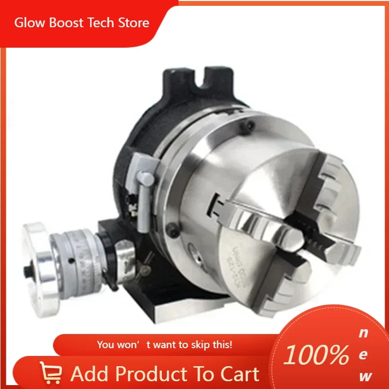 

GB4/6 inche Three-jaw Chuck Milling mahine Indexing Head Rotary Table Universal Indexing Plate Rotating Vertical Horizontal