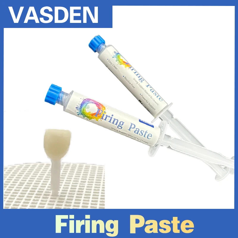 Vasden 12ml 치과 발사 페이스트 소결 페이스트 소결로의 베니어 크라운 및 브릿지 용 소결로