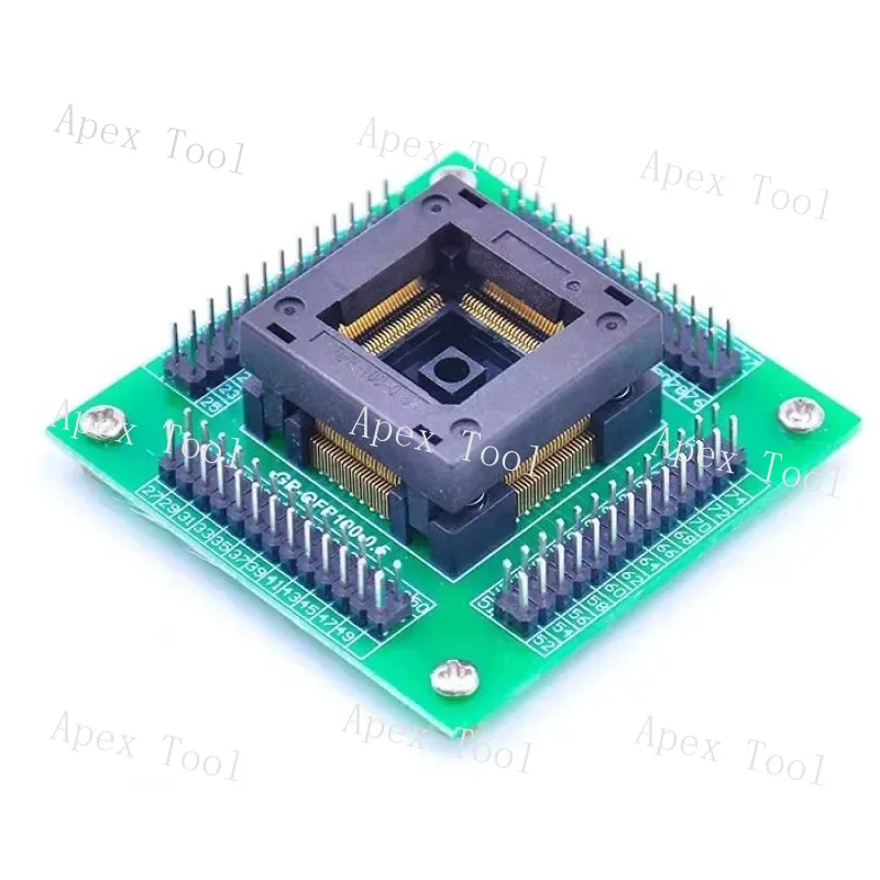 LQFP100 Test | TQFP-100-0.5 Burn-In, IC, Aging & Programming Socket
