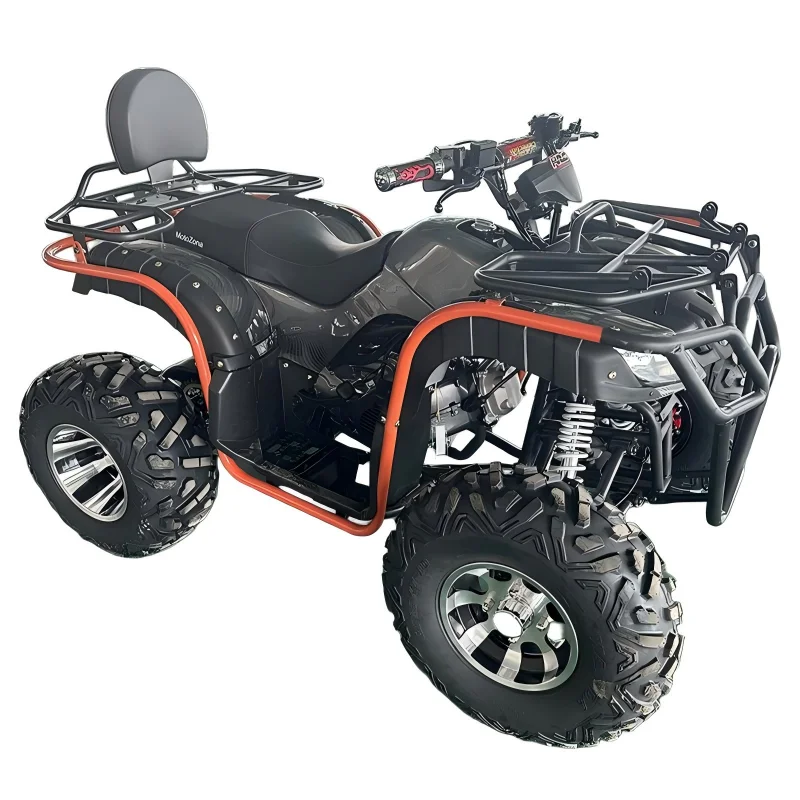 

HL-ATV-11 2WD Automatic 200cc Adult Sport ATV Quad for Beach Farm Trail Riding Fun with 10" Aluminum Rims & Hydraulic Brake