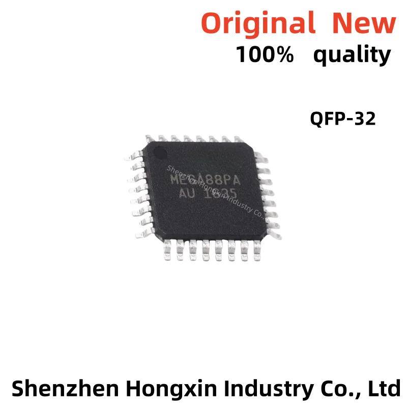 

(5-10piece)100% New ATMEGA88-20AU ATMEGA88 20AU QFP-32 Chipset