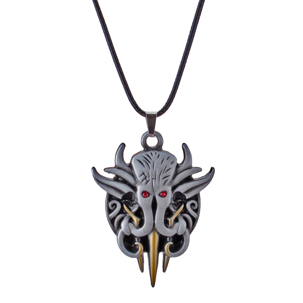 Cthulhu Cosplay Fantasy Necklace Key Chain Game Balder Gate Costume Accessory Women Men Adult Halloween Carnival Suit Prop