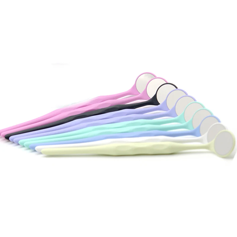 10PCS Dentistry Autoclavable Double Sided Mouth Mirrors Premium Front Surface Reflector Oral Exam Tooth Disinfectable Instrument