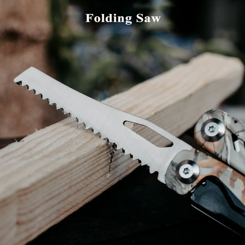 New 420 Steel Multi-tool Portable Folding Knife Multifunctional Pliers Jackknife Survival Gadgets Camping Equipment Hand Tools