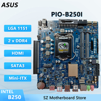 ASUS PIO-B250I B250 LGA 1151 Motherboard Support i7-7700K /7700 i5-7600K/6500 i3-6100/7100 CPU SATA3 M.2 Mini-ITX
