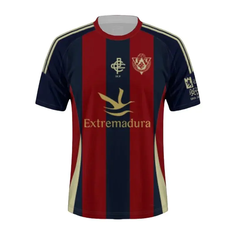 Camiseta Deportiva Casual CP Cacereño para Hombre, Mujer y Niños, Transpirable, de Secado Rápido, Absorbente de Sudor, Elástica, para Entrenamiento de Fútbol, Familiar