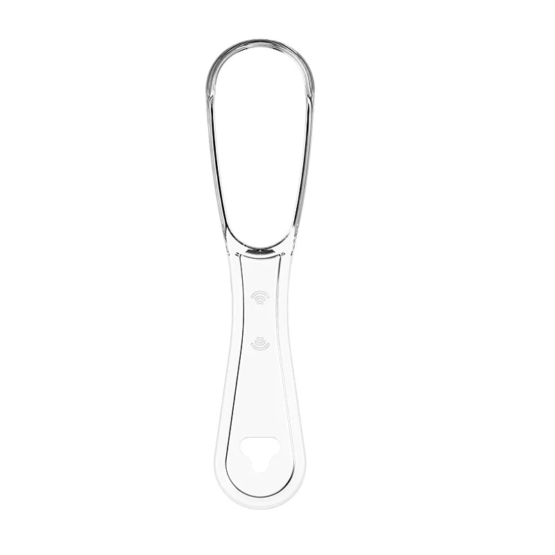 Скребок для языка для взрослых, чистка языка для удаления дыхания, многоразовые чистящие средства, пищевые пластиковые скребки для рта