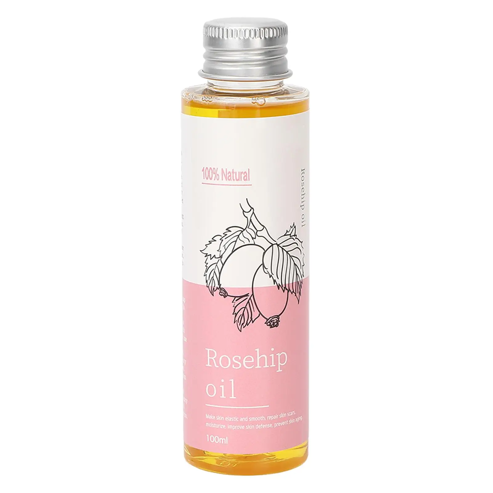 100ml Natural Rosehip Oil - Moisturizing Essential Oil for Face & Body Massage Care