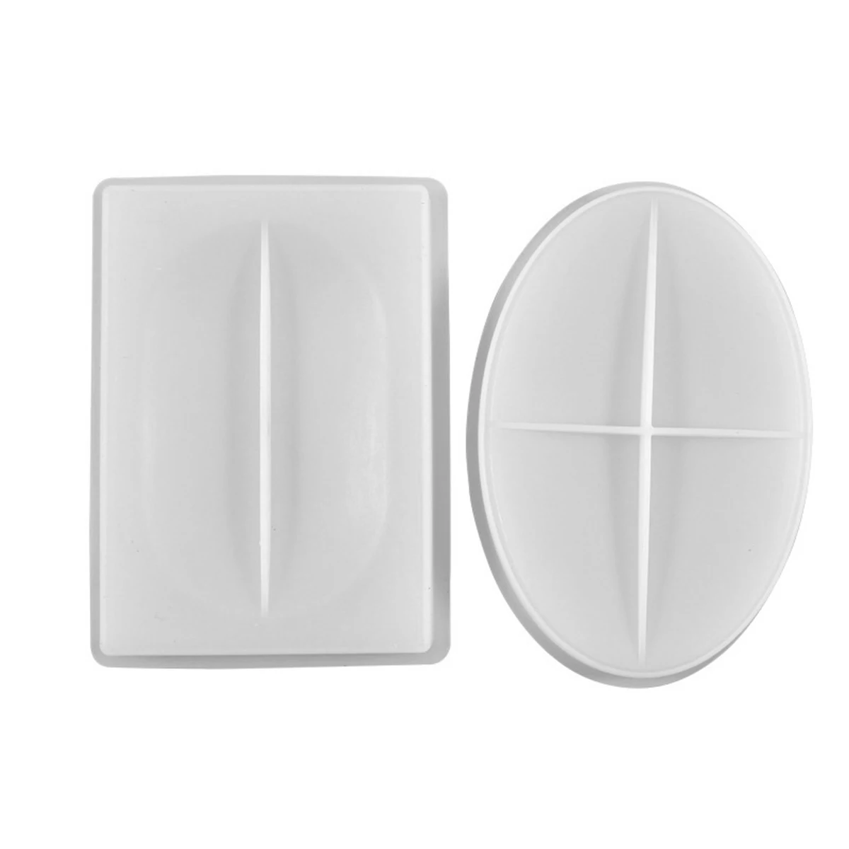 

2pcs Silicone Soap Box Mold for DIY Epoxy Crafts Durable Easy to Use, Ideal for Homemade Handicrafts Storage Decoration