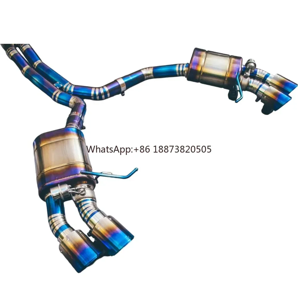 High Performance Titanium Alloy Catback Exhaust System for Porsche Macan 3.0T 3.6T