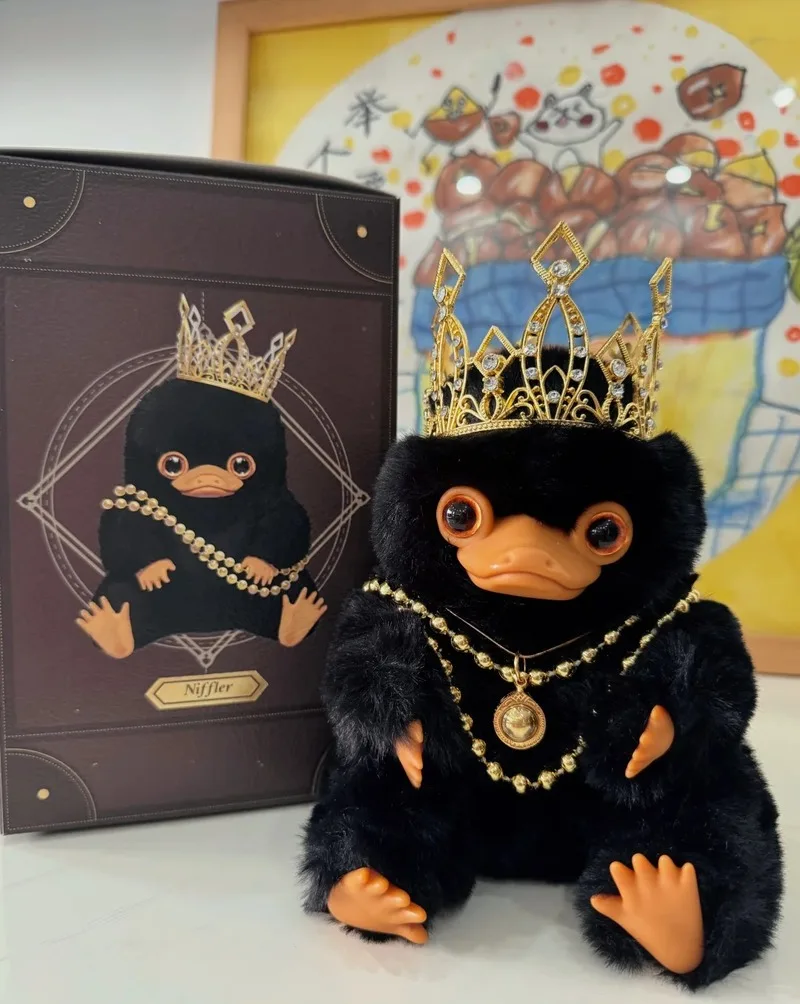 

In Stock Authentic Magical Animal Figure Fb Doll Series Niffler Sniffer Card Cute Doll Decorative Bag Pendant Keychain Gifts