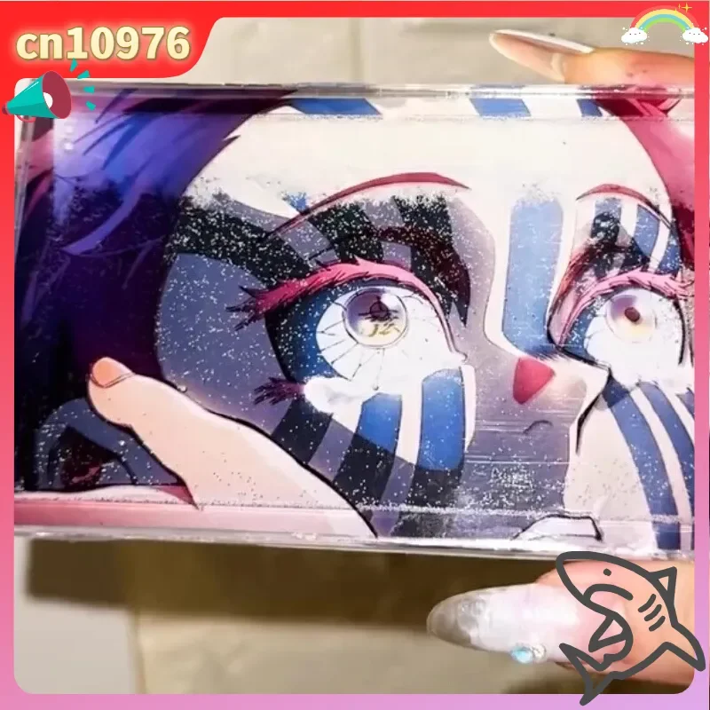 Doujin Liquid Shaker und Glitzerkarte von Akaza'S Transformation von Demon Slayer