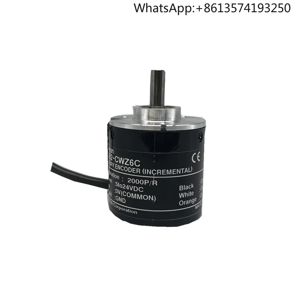 

encoder E6F-CWZ5G E6F-CWZ6C E6F-CWZ1X 1000P 360P 5000P incremental shaft rotary encoder 24v