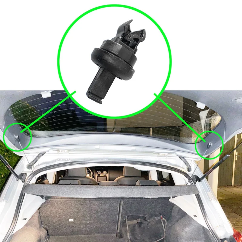 4x Bracket Clips Car Back Trunk Parcel Shelf String Hanger for Renault Clio Megane Scenic Laguna Modus MK1 MK2 MK3 1 2 3
