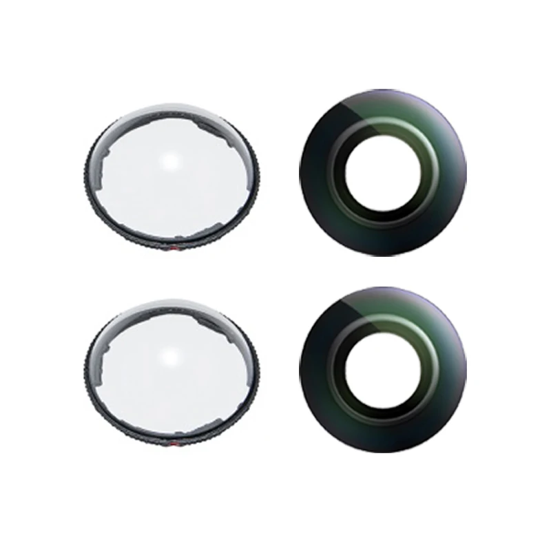 Premium Lens Guards for Insta360 X5 Camera Protector Cover Accessories for Insta 360 X5 Dustproof HD Protective Lens Cap Set