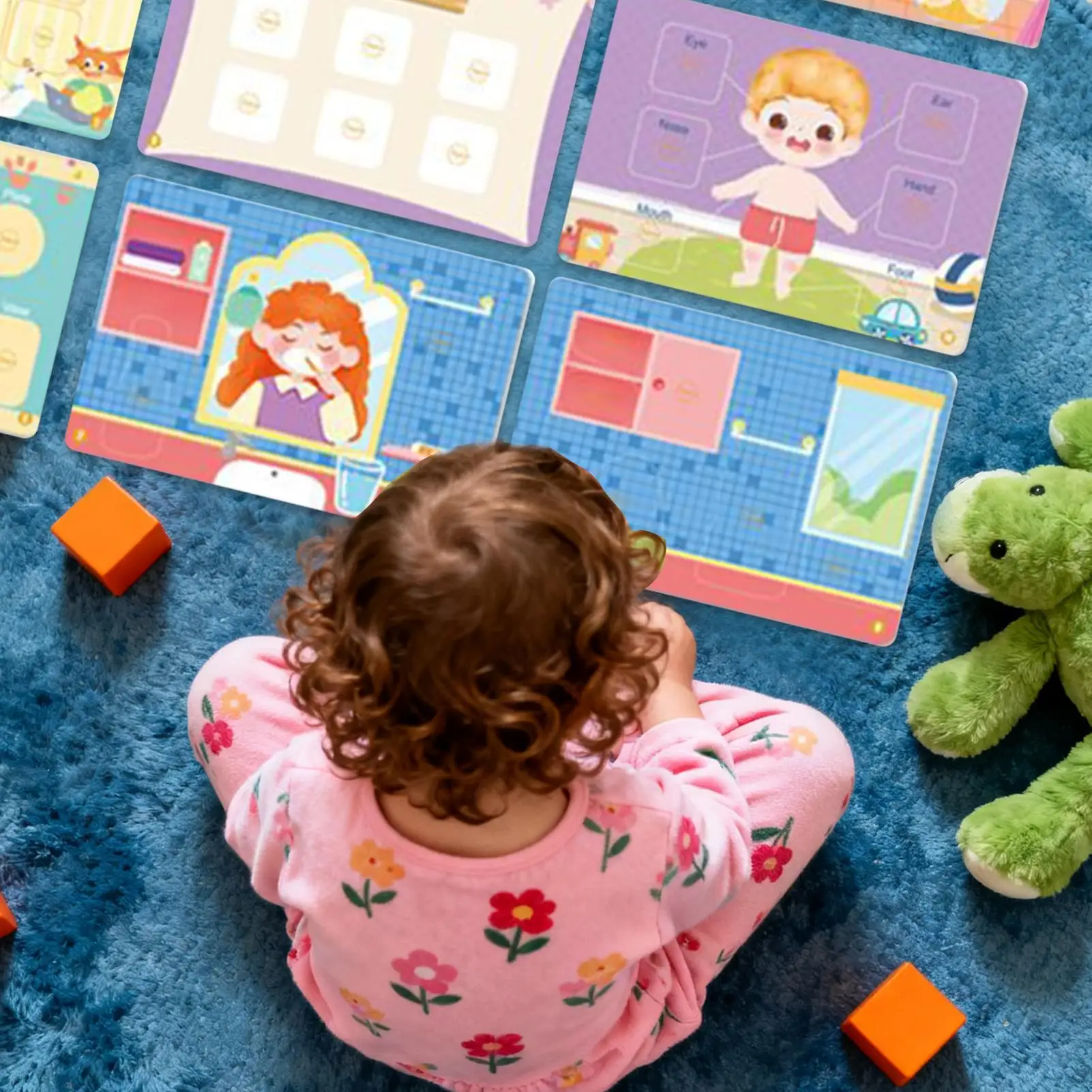 

Тихие книги для занятий мелкой моторикой, обучающие сенсорные игрушки, интерактивная книга для младенцев, для автомобиля, самолета, ресторана, коляски