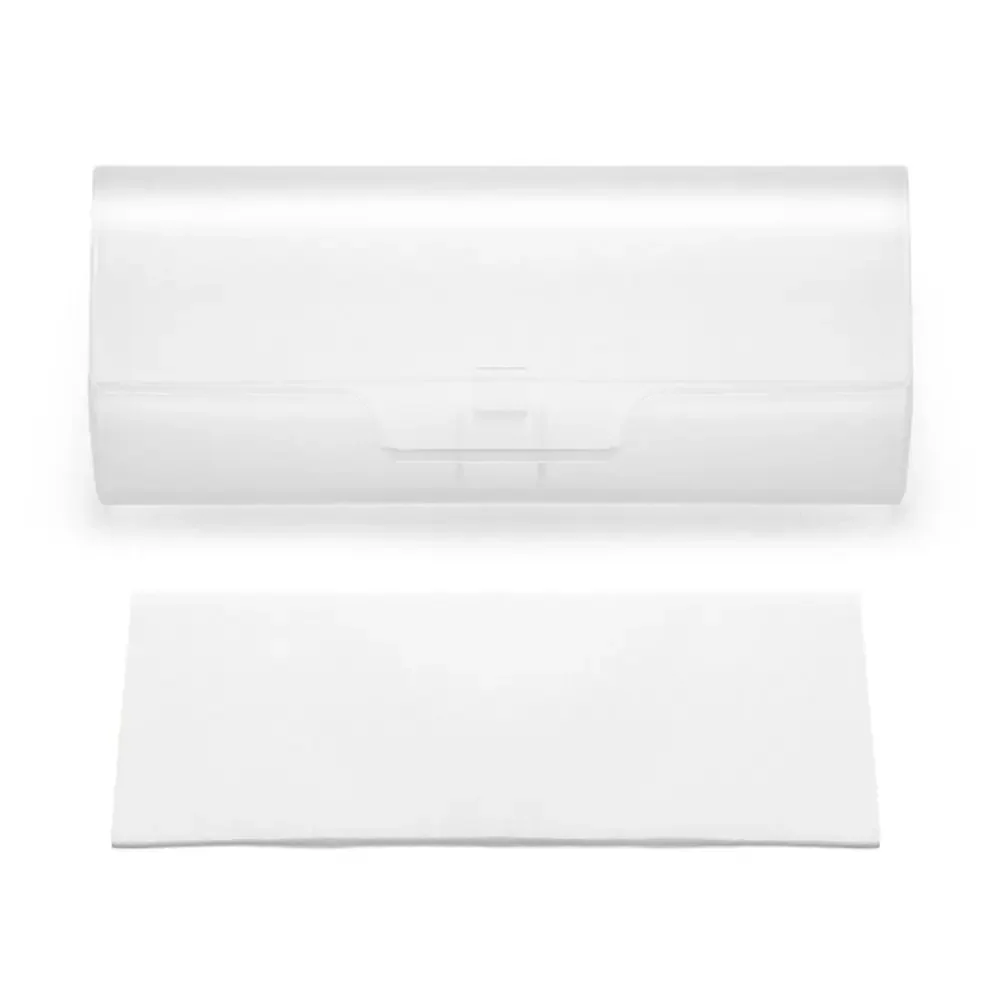 Einfache Brillenbox für Alterssichtbrillen, großes Fassungsvermögen, Brillenzubehör, Brillenetui, tragbares Brillenetui, mattiertes Material – Detail 3