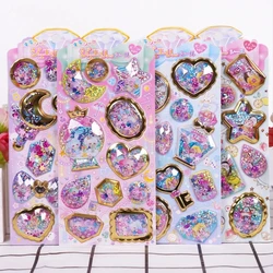 1Pc Kawaii Stationery 3D Stickers Aroma pearl shake Diary Planner Decorative Mobile Stickers Scrapbooking DIY Craft Stickers