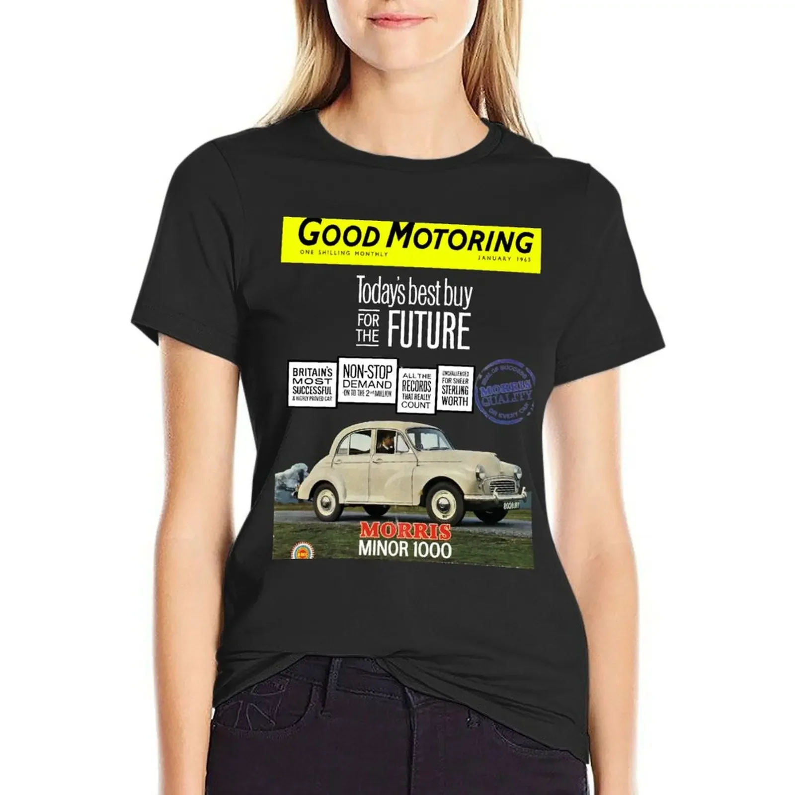 

MORRIS MINOR T-Shirt funny customs design your own lady clothes t-shirts for Women pack