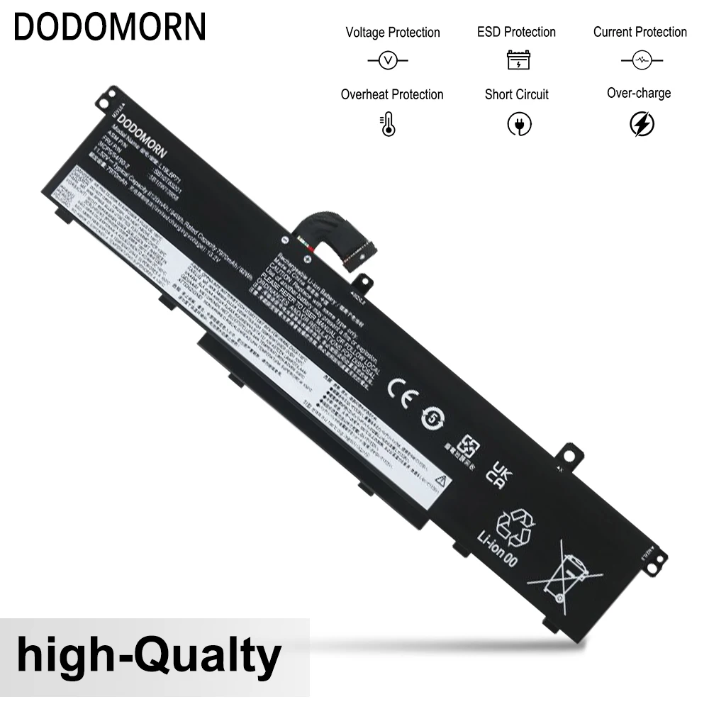 High Quality L19C6P71 Laptop Battery For Lenovo ThinkPad P15 P17 T15g Gen1 Gen2 L19L6P71 5B10W13958 SB10T83201 SB10T83202 94Wh