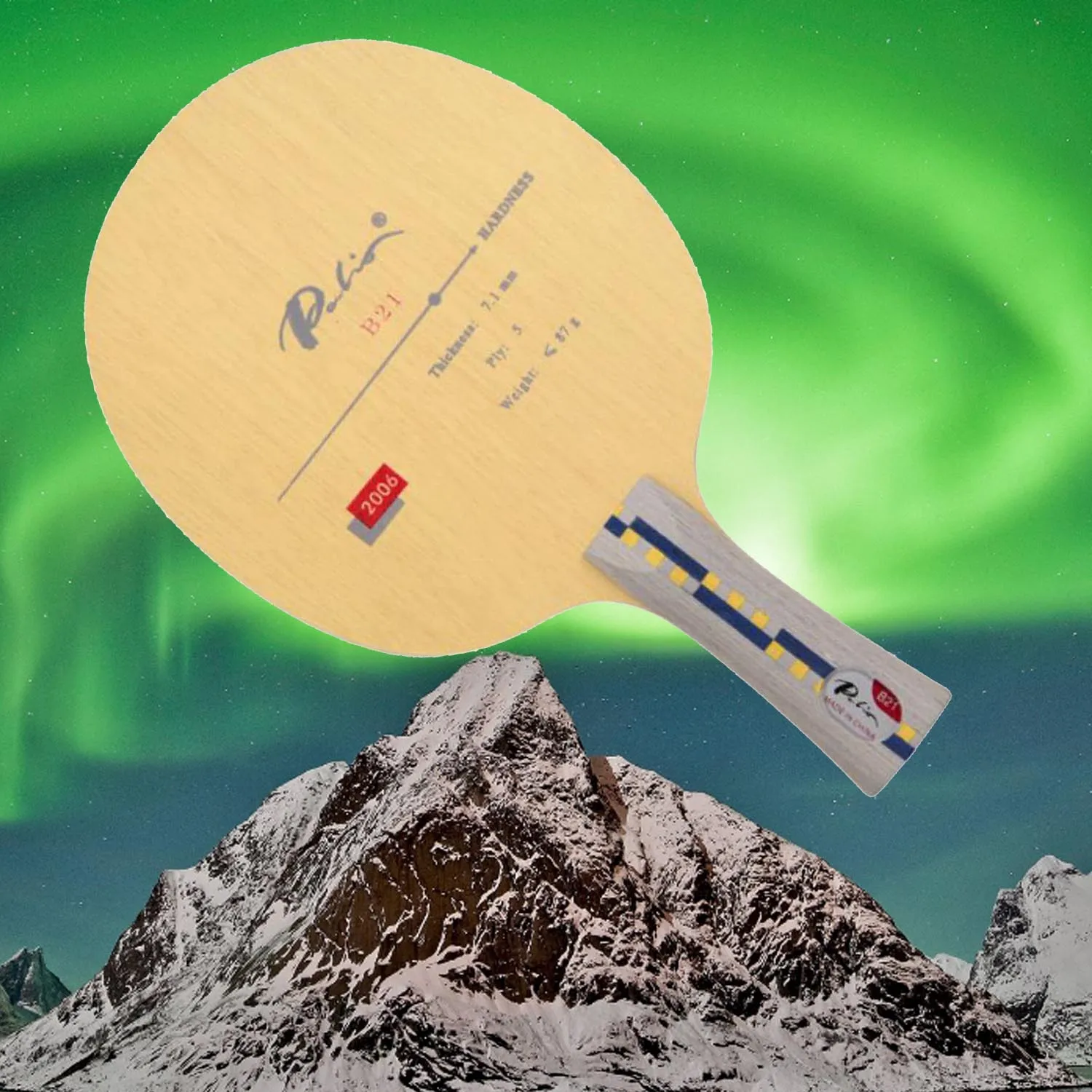 

Palio B-21 B21 table tennis blade 5 ply pure wood allround for table tennis racquet game ping pong game B 21