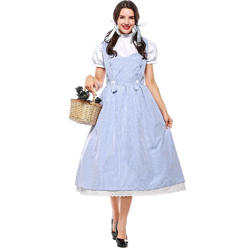 loween Costume Alice Dr Main Character Sbook een Wild Fairy T Women's Traditional Costume Stage Performance