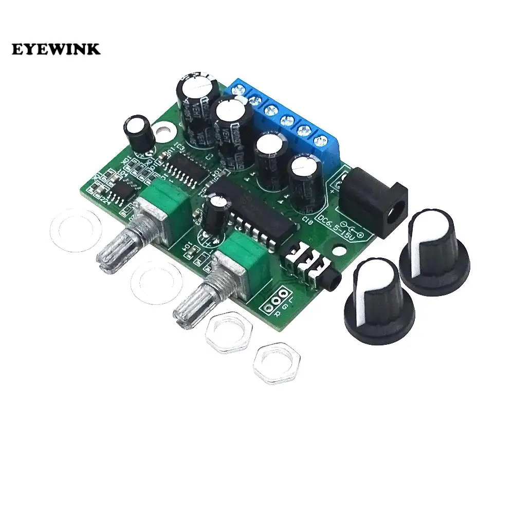 High-fidelity 2.1 three-channel subwoofer 12V audio amplifier board mini small volume digital class D 030 module