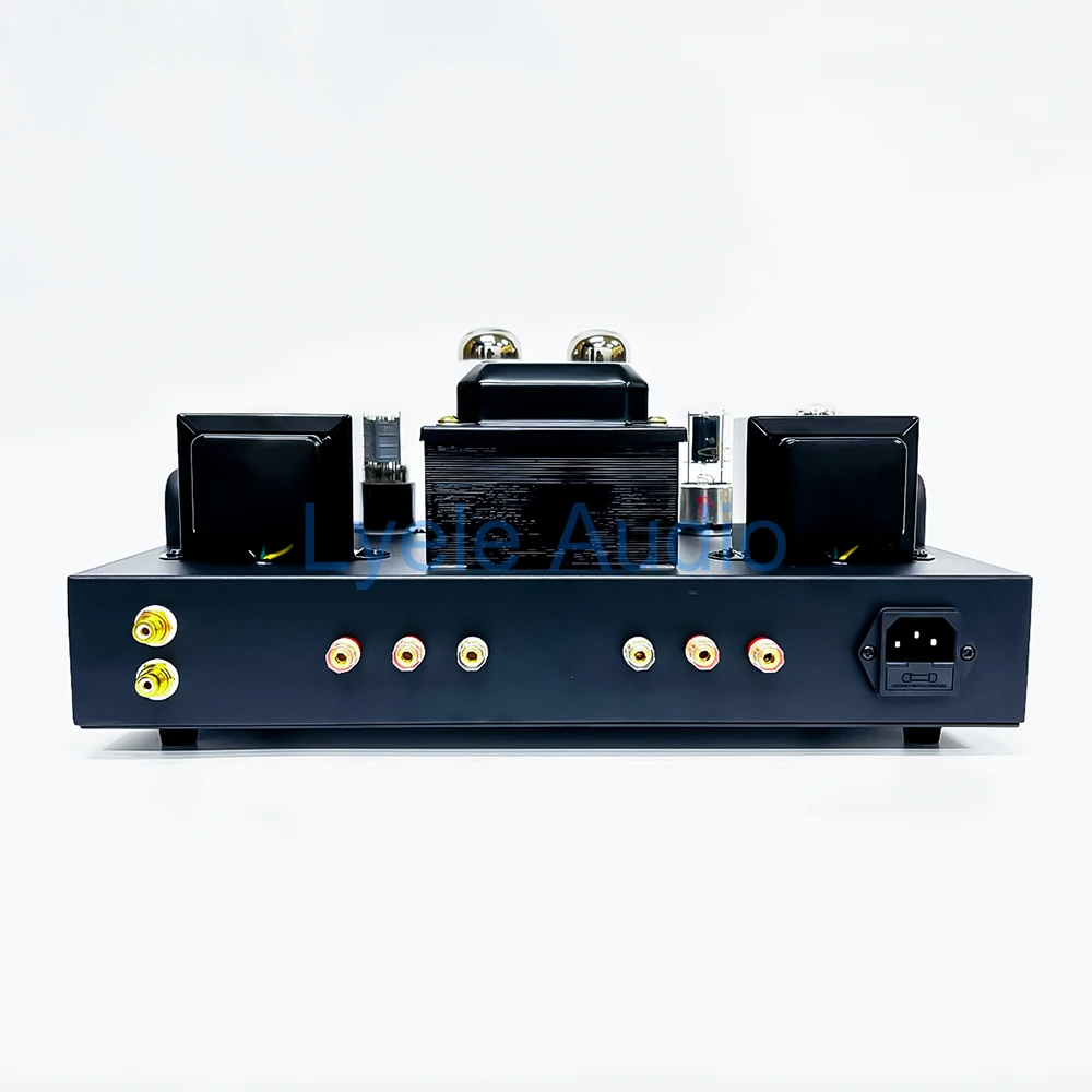 Lyele Audio 6p6p/el34 Amplificatore valvolare 7.5W * 2 Amplificatore audio audio HiFi di fascia alta con amplificatore valvolare Bluetooth Classe A