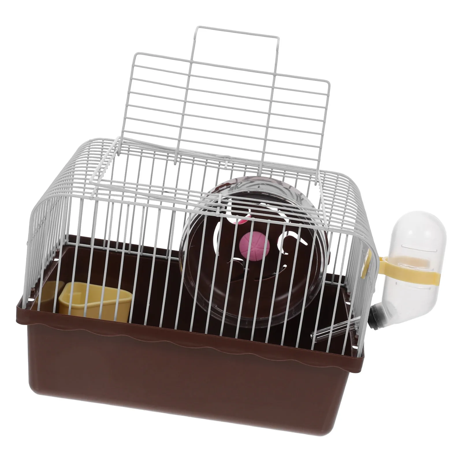 

Travel Hamster Cage Portable Carrier Small Animals Spacious Interior Gentle Material Easy Carry Secure Environment