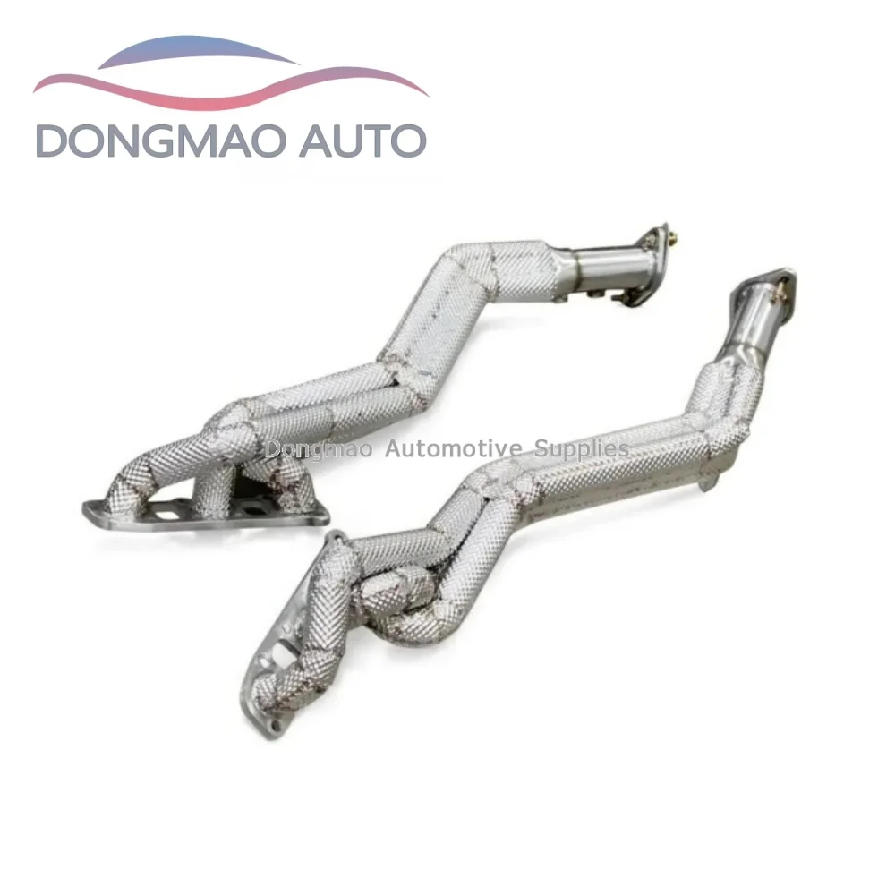for  Infiniti G37 2008-2016 high-performance exhaust system 3.7L stainless steel heat shield muffler pipe manifold exhaust manif