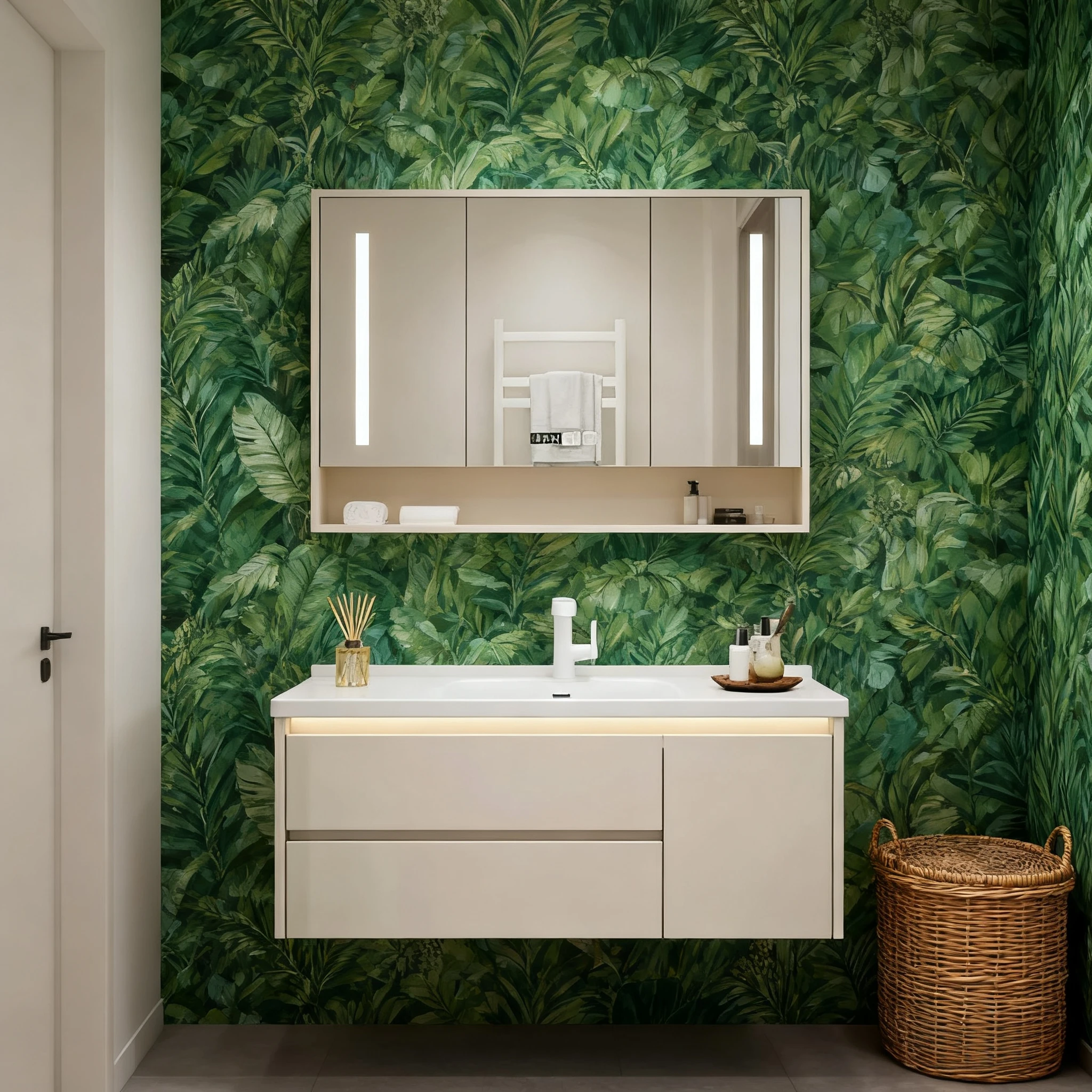 Wooden Wardrobe Bat… - image