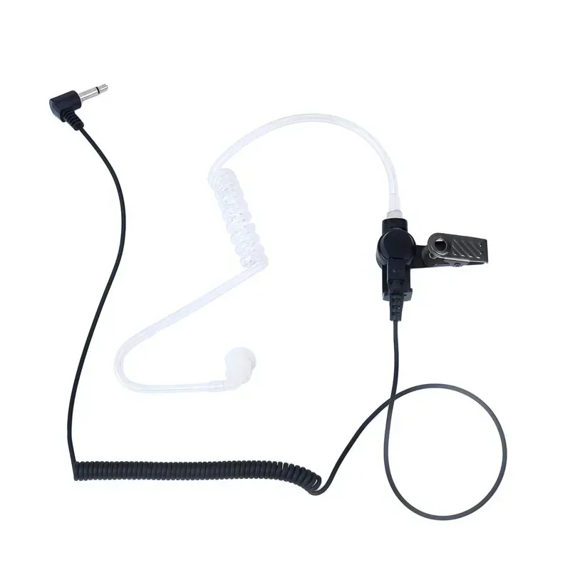 20 قطعة اسلكية تخاطب الصوتية لفائف الهواء أنبوب سيليكون داخل الأذن سماعات الفطر سماعة الأذن برعم استبدال راديو سماعة