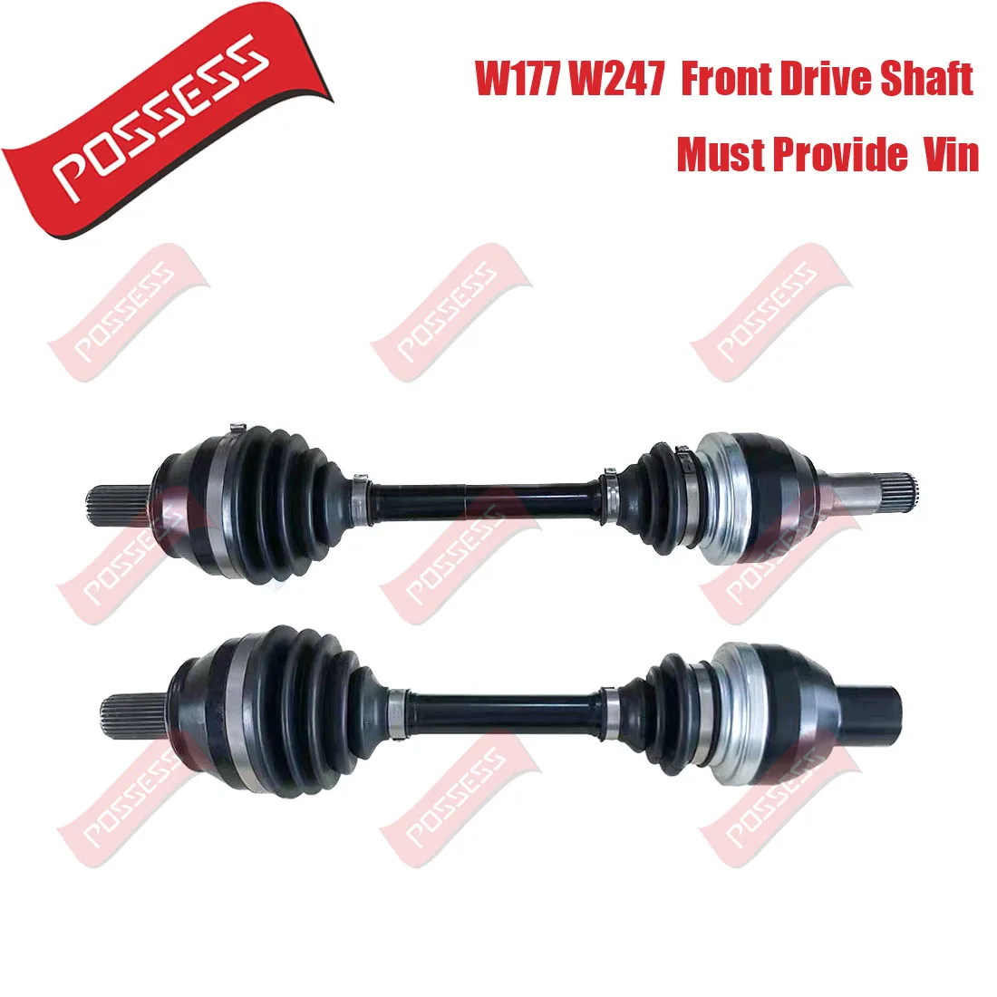 Front Axle Drive Shaft Assembly With Constant Velocity Universal Joint For Mercedes Benz A-Class W177 B-Class W247 2019-/