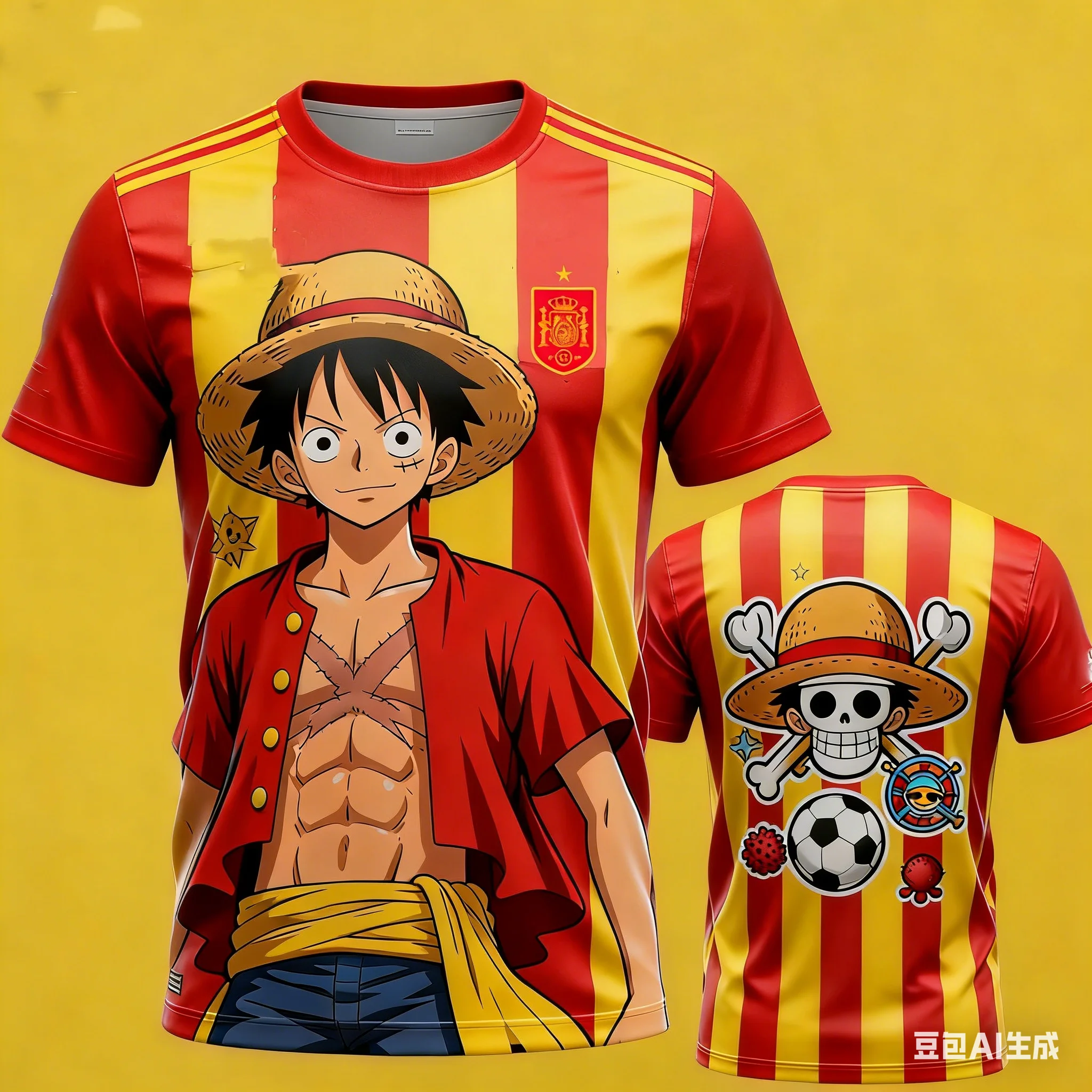 2026 New Spanish Football Team T Shirt Special Edition Football Team Fan Jersey Spectator Clothing Gift for Friends and Family
