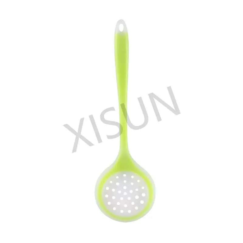 multi-color silicone non-stick pan high temperature resistant silicone colander kitchen cooking utensils