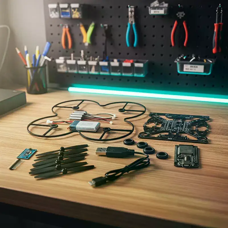 Mini-drone DIY programmable op - Science Hobbyist avis et prix