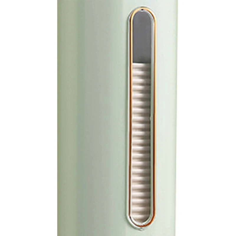 موزع أكواب للاستعمال مرة واحدة، موزع حامل أكواب الماء من نوع السحب مع نافذة شفافة لمكتب المطبخ المنزلي (أخضر)