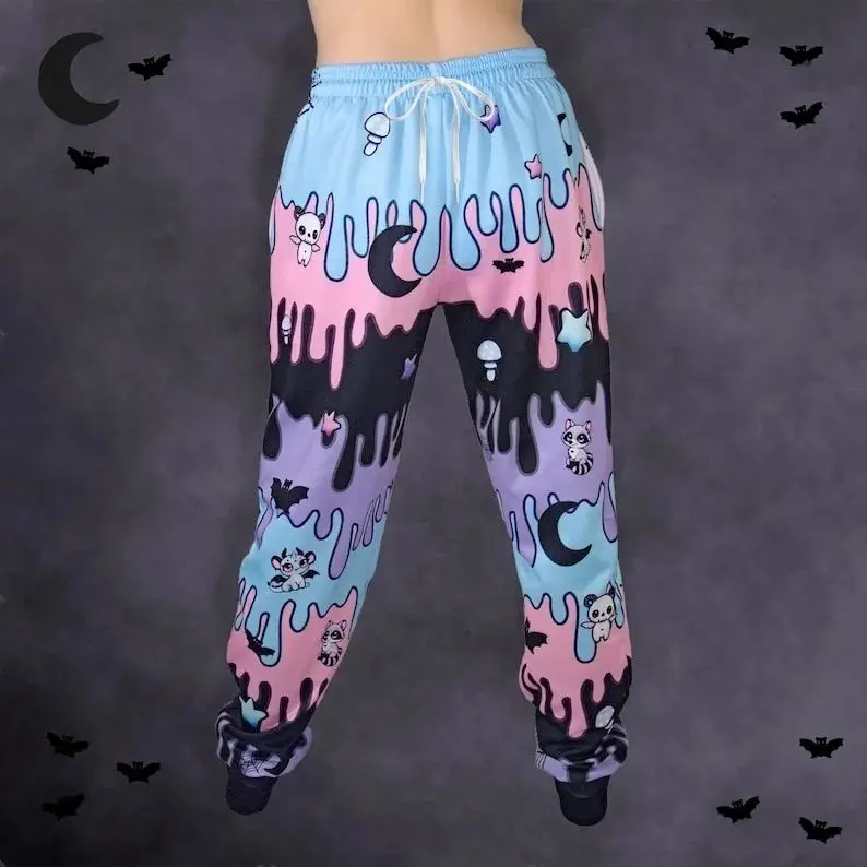 2026 Trendy Fashion New Hip-Hop Style Loose Pants for Summer 3D Printed Street Casual Style