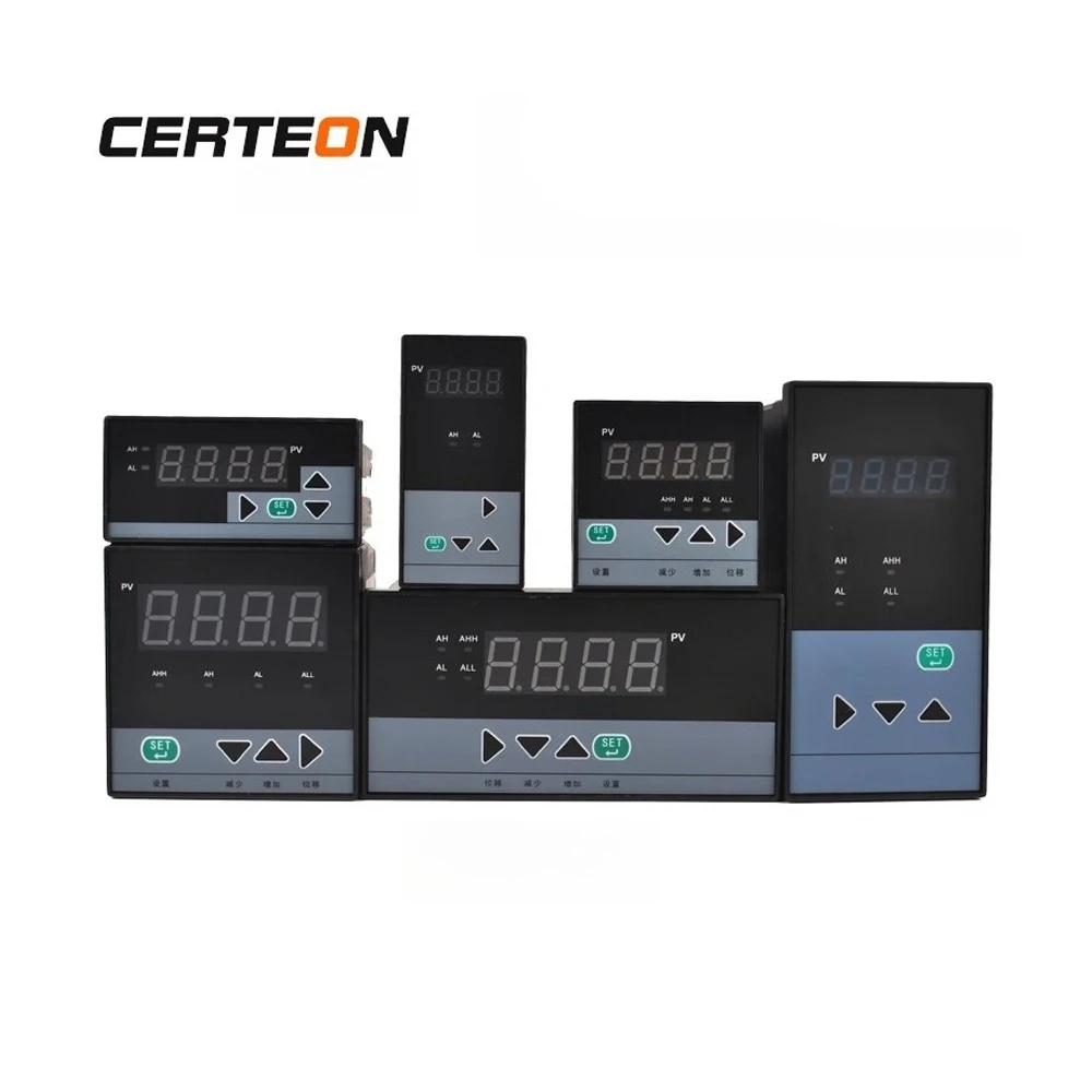 

Intelligent Digital Temperature and Pressure Controller 4-20mA PT100 PID RS485 Single Loop Measurement and Control Instrument