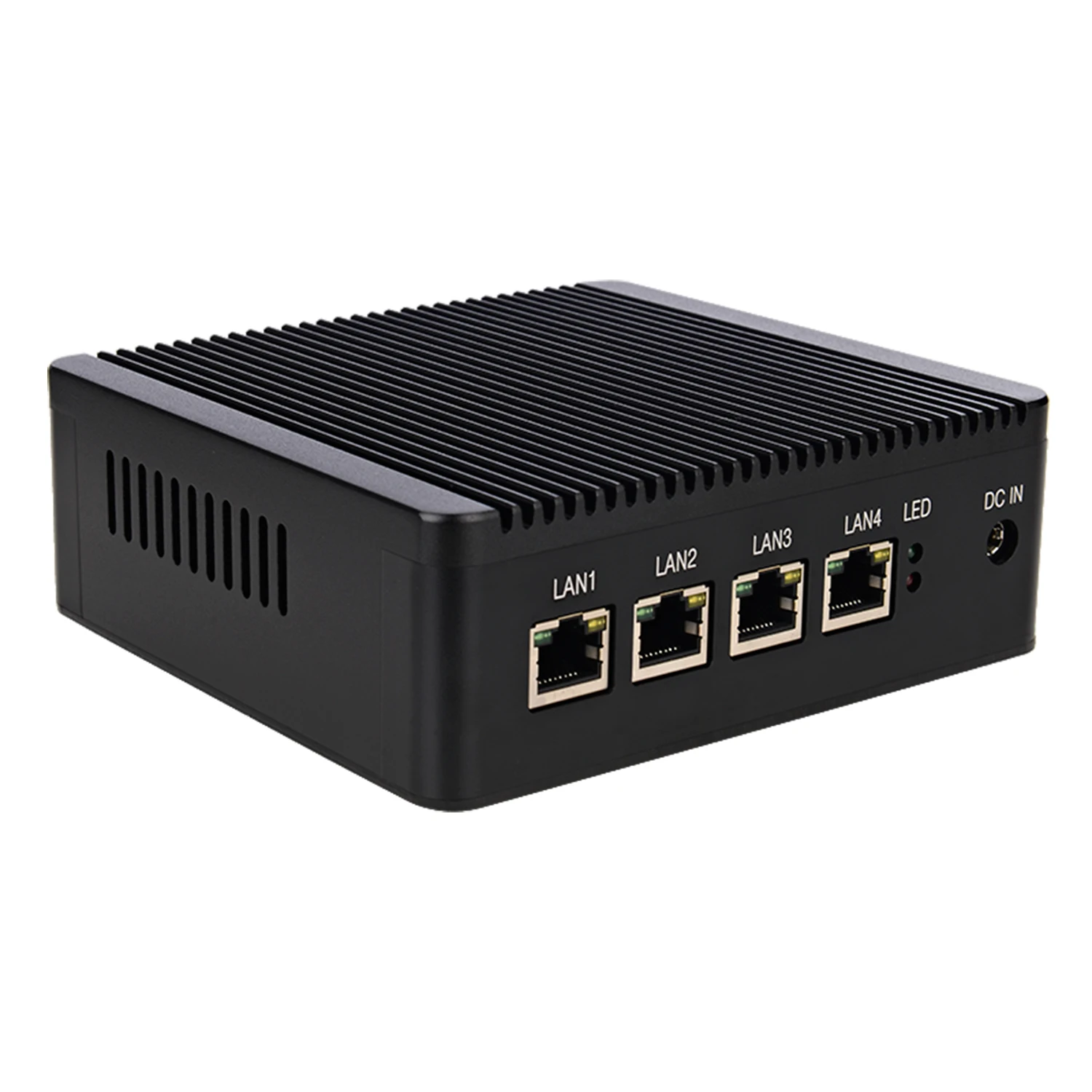 Micro Firewall Appliance,HUNSN ARC01,Intel Celeron J1900,OPNsense,Untangle,VPN,Router PC,4Intel I211 LAN, 2USB, HDMI