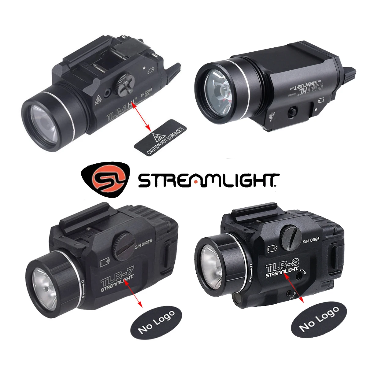 

Tactical Streamlight TLR TLR1 HL TLR7 TLR8 LED Strobe Light For GLOCK 17 19 Scout Torch Hunting Lamp Surefire X300 Ultra X300U