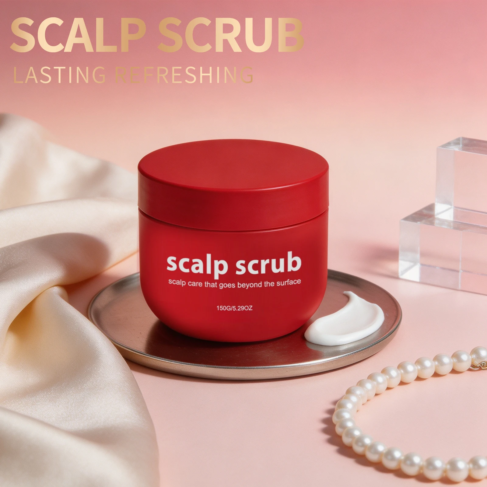 Scalp Scrub Exfoliant - Scrub Anti Ketombe untuk Rambut, Anti