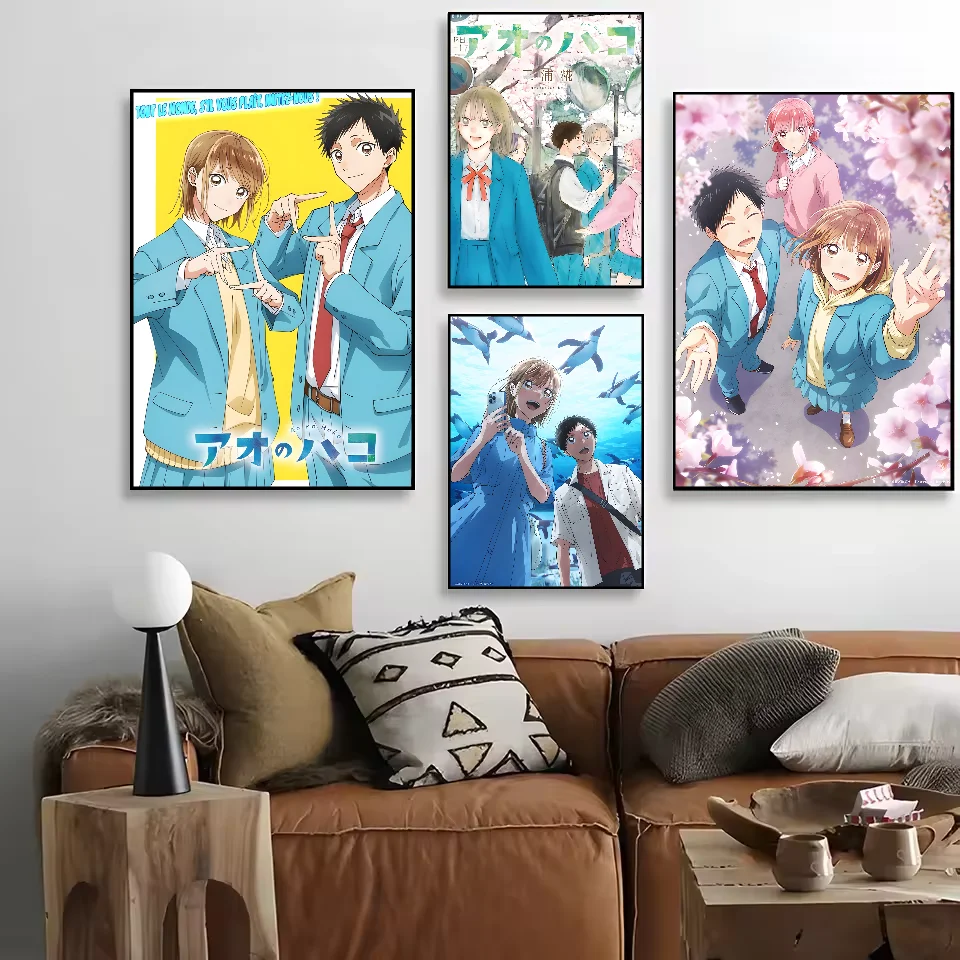 Blue Box Anime Poster HD art sticky wall waterproof home living room bedroom bar aesthetic decoration