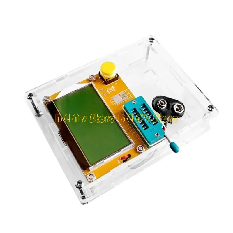 Y1AD Outer for Shell for Transistor Tester LCR-T4 Shaped Acrylic for Case Silicon