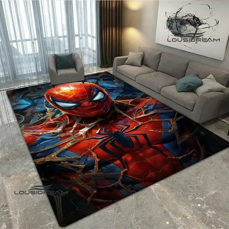 Cartoon S-Spider-Man printed carpet kitchen mats Non -slip carpet outdoor carpets area rug Home bedroom decor birthday gift