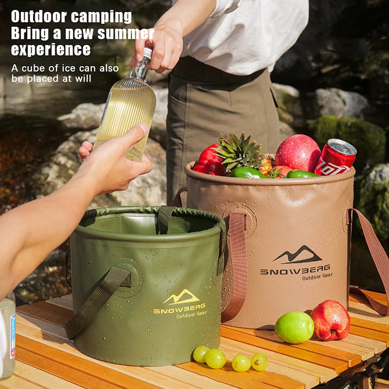 

Portable Collapsible Water Bucket 5/10L Outdoor Camping Picnic Storage Foldable Plastic Water Container for Car Fishing